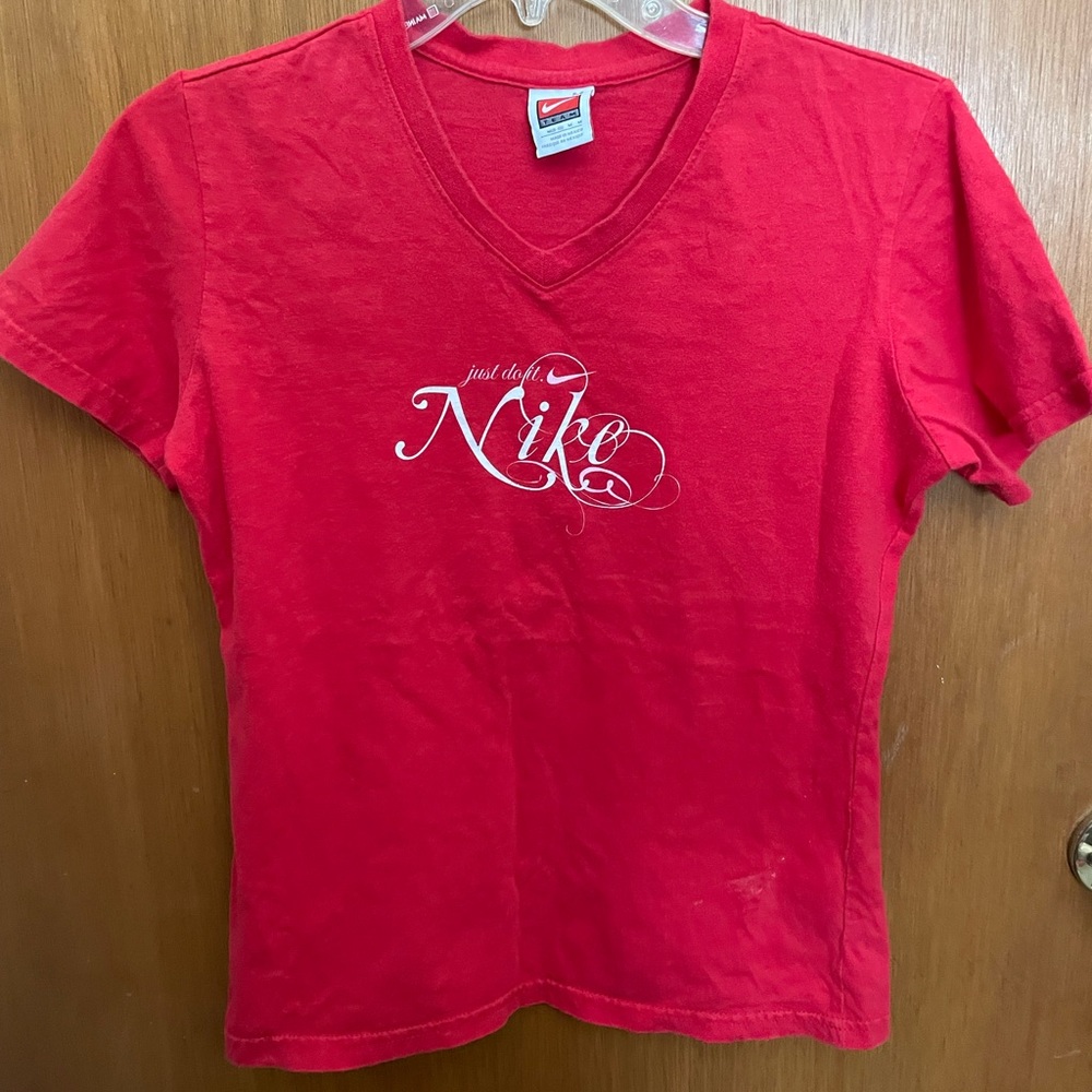 Nike Red Top